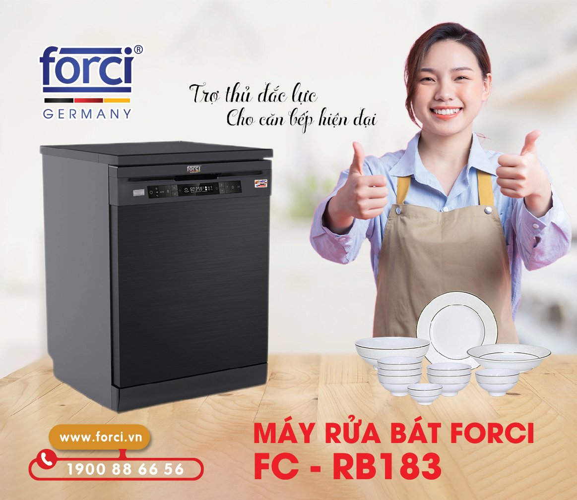 MÁY RỬA BÁT RB183